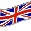 Union Jack Flag Badge